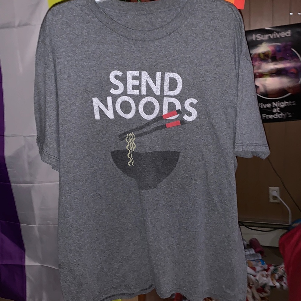 Send Noods ramen shirt